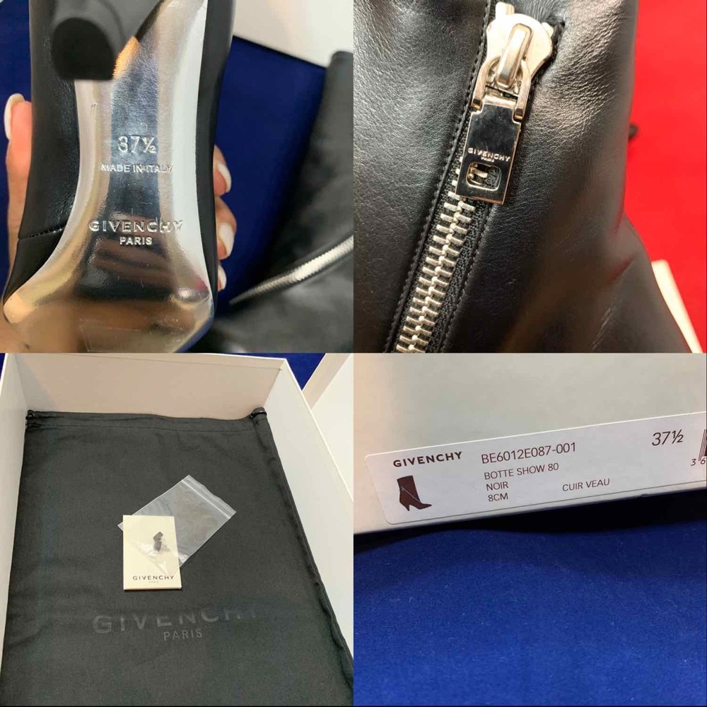 **SOLD** - NEW 2019 Givenchy Leather Boots - Picture 7 of 8